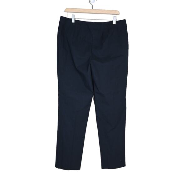 J. Jill Womens 12 Black Straight Leg Pants - Picture 2 of 11
